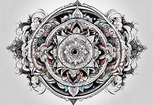 universe tattoo idea