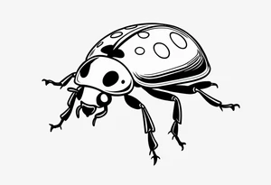 ladybird 2d tattoo idea