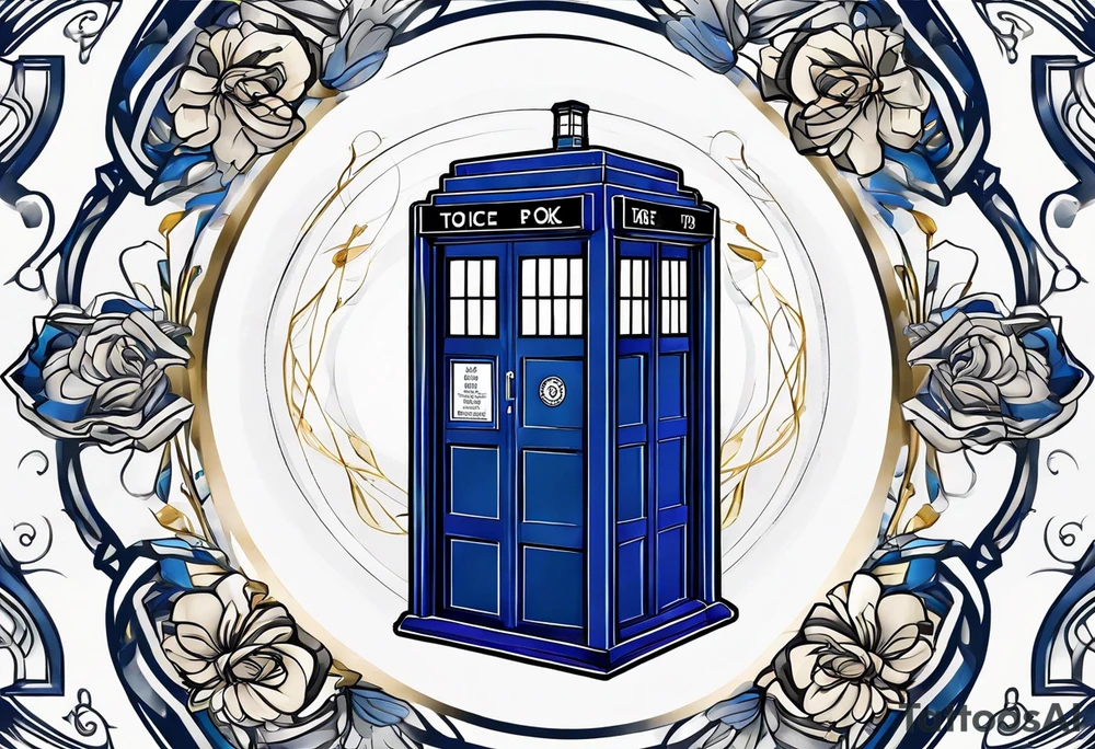 The Tardis. tattoo idea