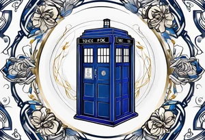 The Tardis. tattoo idea