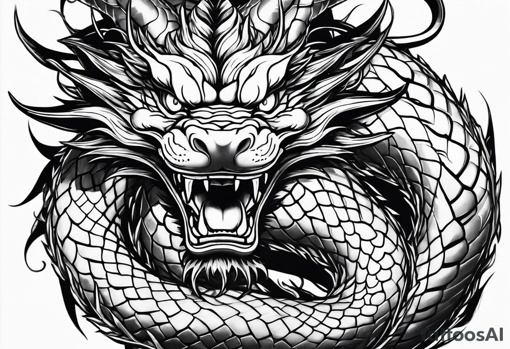 Shenron tattoo idea