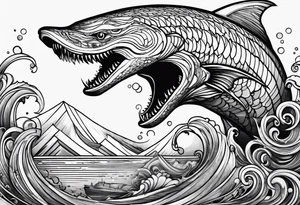 Leviathan wrapped around my fore arm tattoo idea