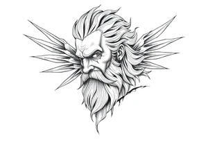 zeus,flashes tattoo idea