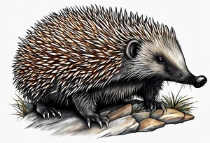 echidna tattoo idea