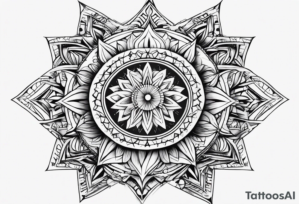 cute star fineline tattoo sketch for girls tattoo idea