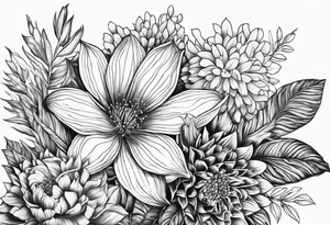 Pilbara region native plants and flowers, Kimberley region native plants and flowers tattoo idea