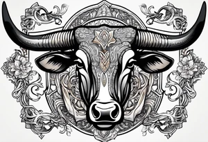 cybersigilism Longhorn tattoo idea