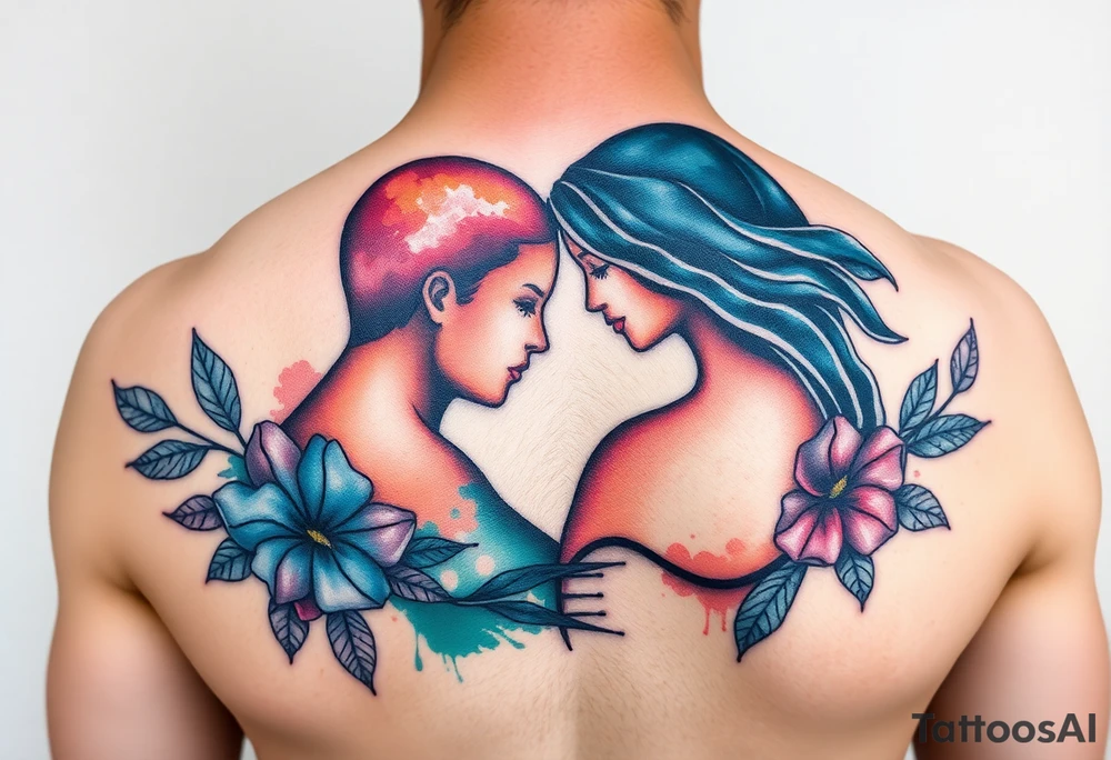 toxic couple tattoo tattoo idea