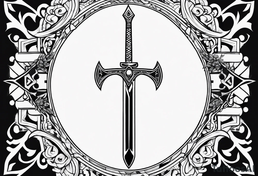 Master sword tattoo idea