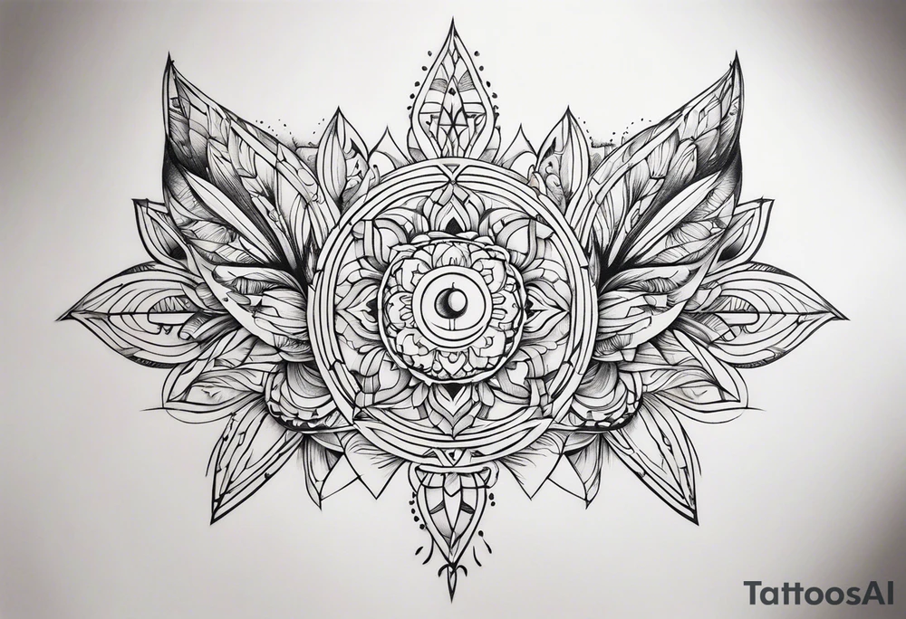 733 in a wrist size tattoo idea