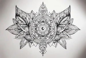 733 in a wrist size tattoo idea