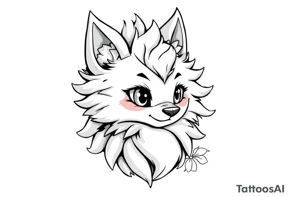 furry cartoon fursona ANTHROPOMORPHIC HUMAN tattoo idea