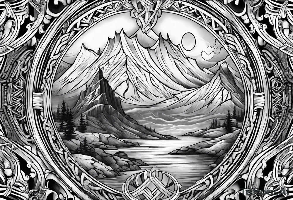 Valhalla tattoo idea
