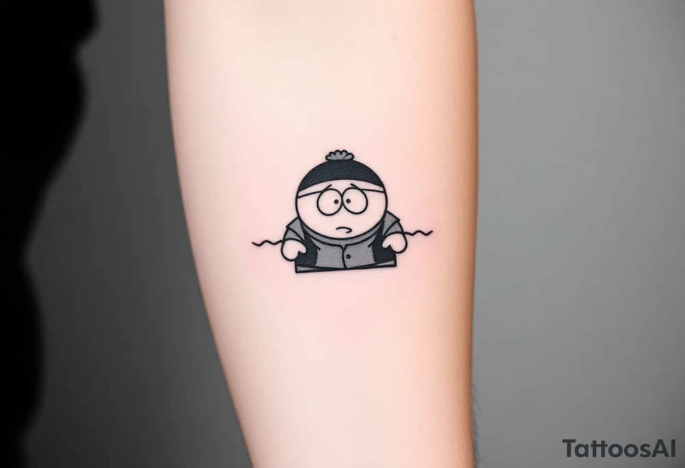 Towelling southpark tattoo idea