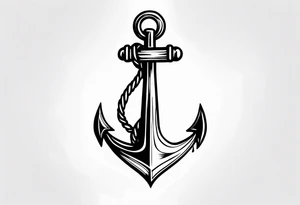 anchor tattoo idea
