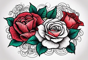 Rose tattoo idea