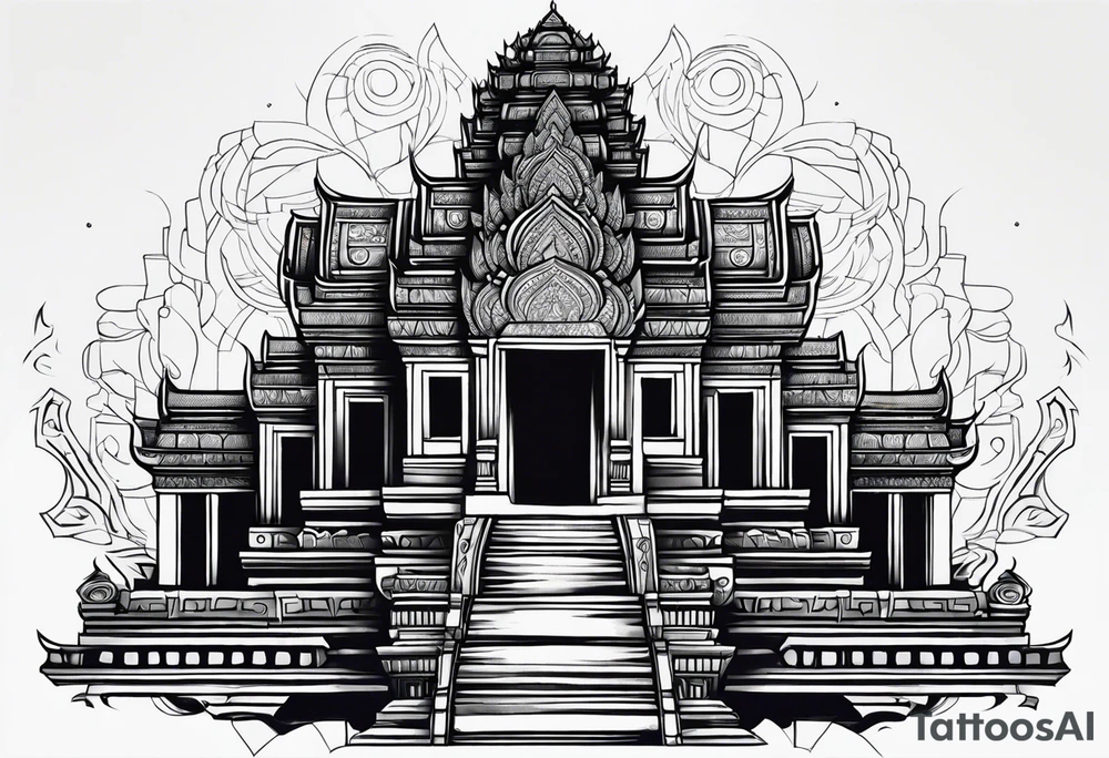 Angkor watt tattoo idea