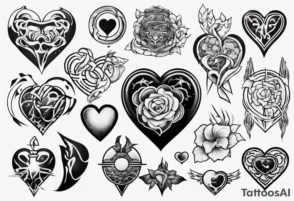 Heart tattoo idea