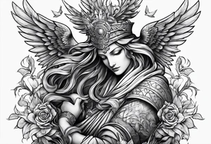 Römische Statue tattoo idea