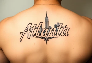 Atlanta Themed tattoos tattoo idea