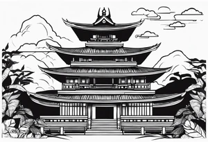 Lempuyang temple tattoo idea