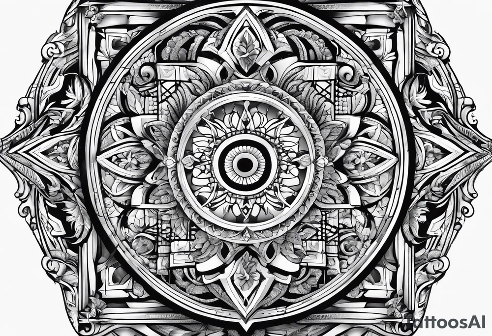 Miriquidi, Bergbau, Bergmann, Nadelwald, tattoo idea