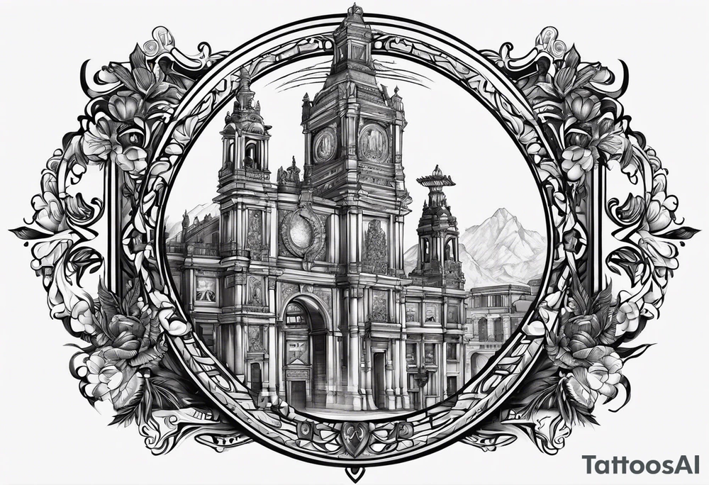 Puerta de Alcalá tattoo idea