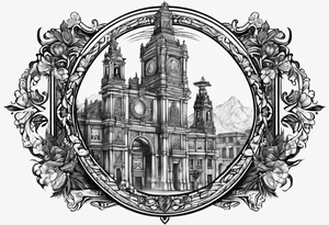 Puerta de Alcalá tattoo idea