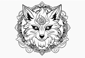 Kurama Naruto Luffy tattoo idea