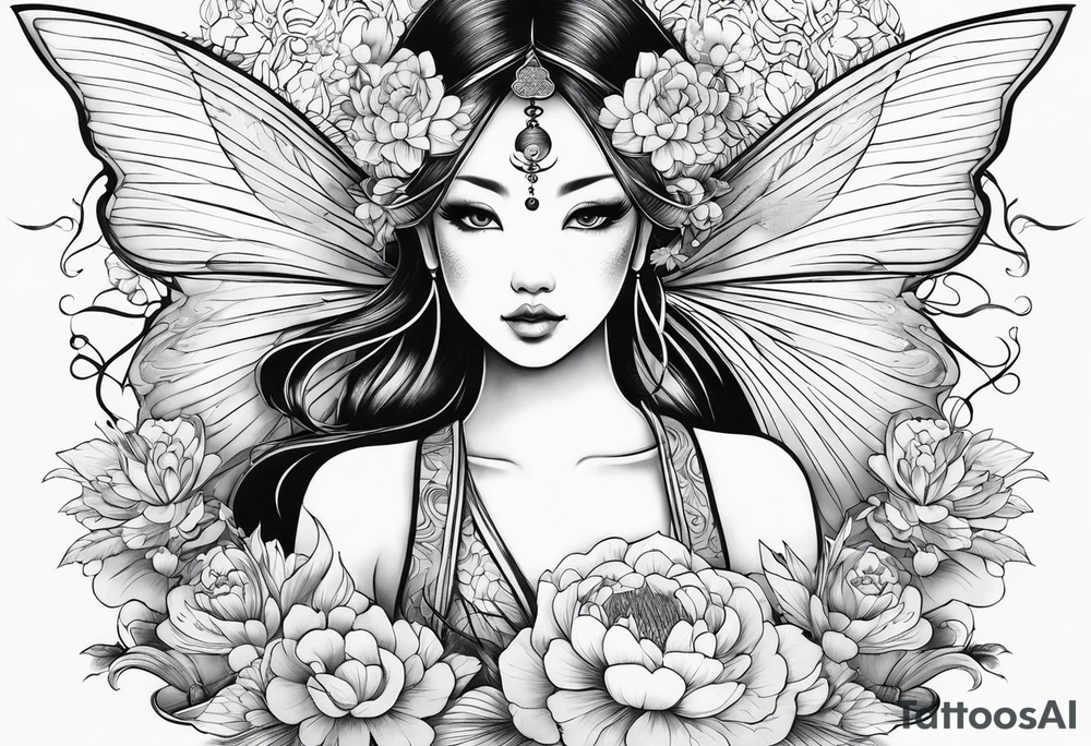 Fairy tattoo idea