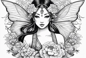 Fairy tattoo idea