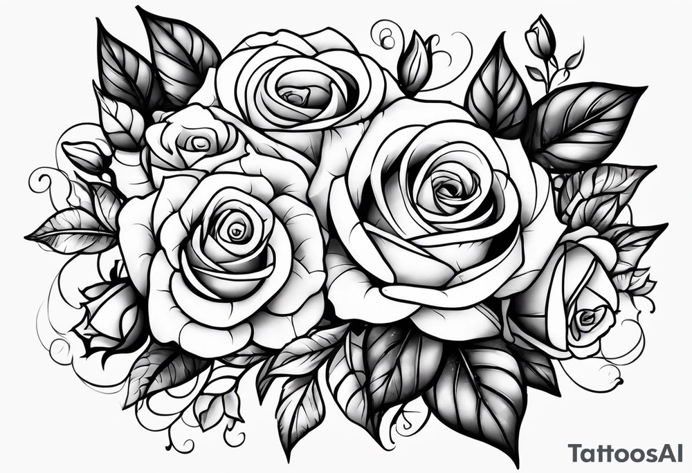 my mothers name sarah with roses around it just to fit on my forearm tattoo idea
