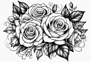my mothers name sarah with roses around it just to fit on my forearm tattoo idea
