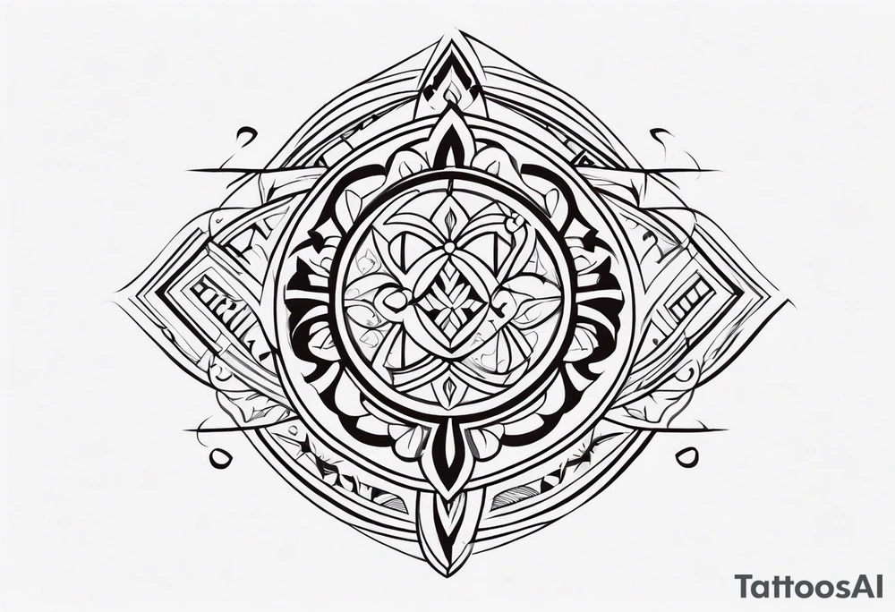 Tribal tattoo idea