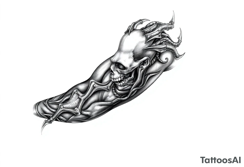 Something mythological death related tattoo idea