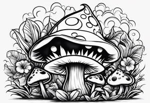 piranha plant tattoo idea