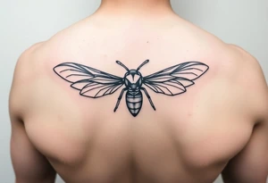 Fierce Hornet flying tattoo idea