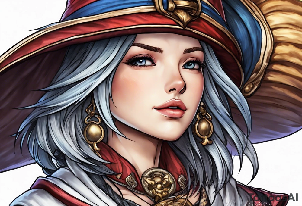 Beatrix from Final Fantasy 9 tattoo idea