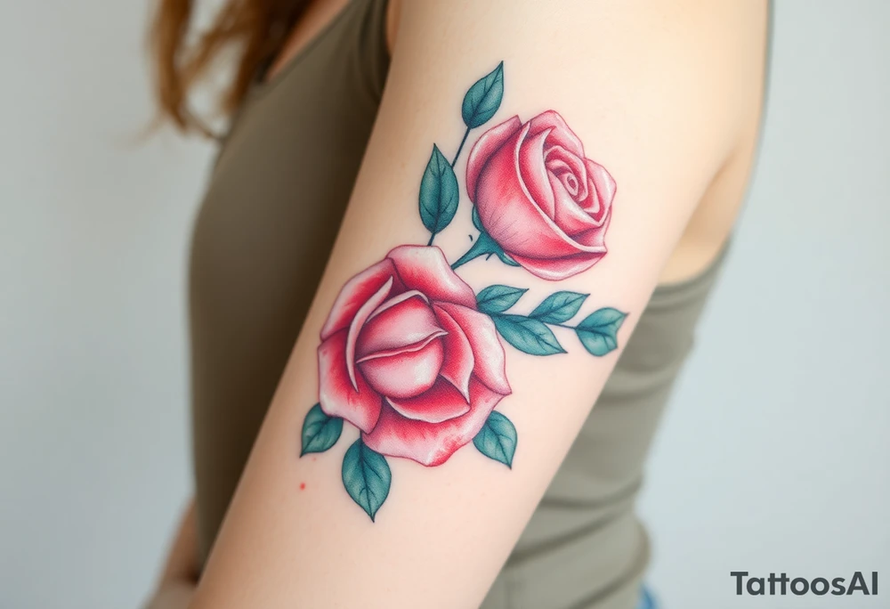 Roses tattoo idea