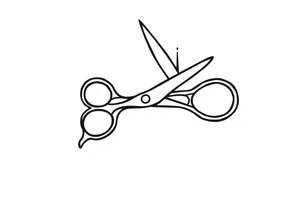 Scissors tattoo idea