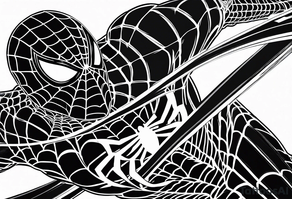 Spider-Man, darkness, animal tattoo idea