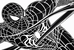 Spider-Man, darkness, animal tattoo idea