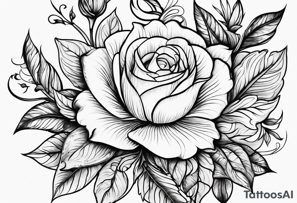 I want a tattoo in honor of my mother and my father that is minimalist and unique. tattoo idea