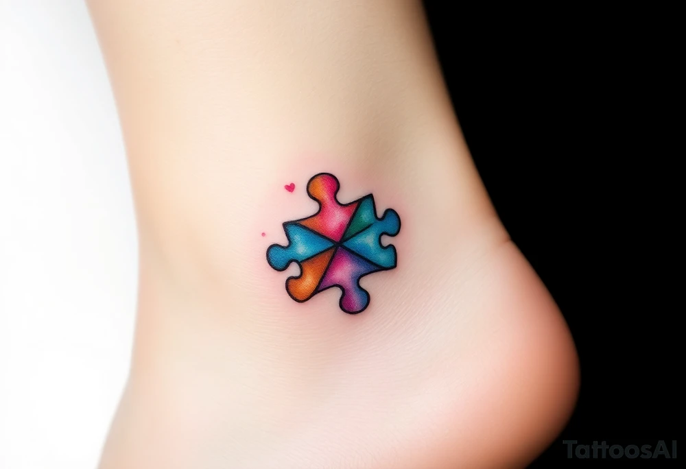 autism symbol tattoo idea
