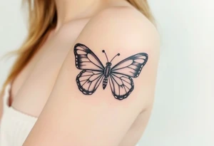 Butterfly tattoo idea