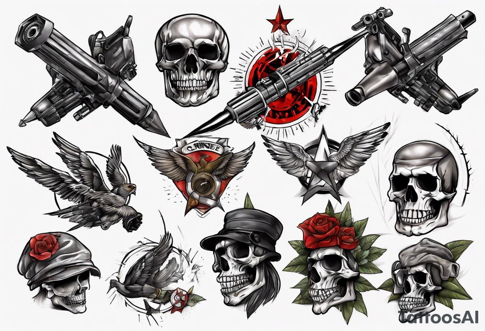 gunner tattoo idea