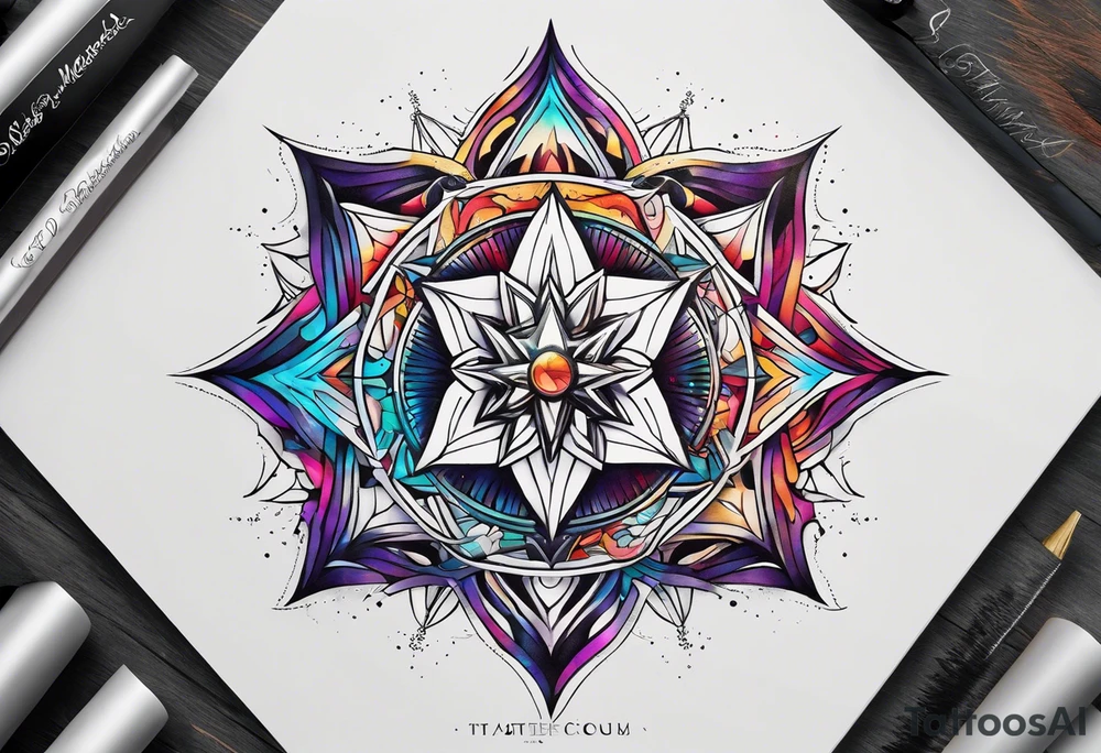 Supernova tattoo idea