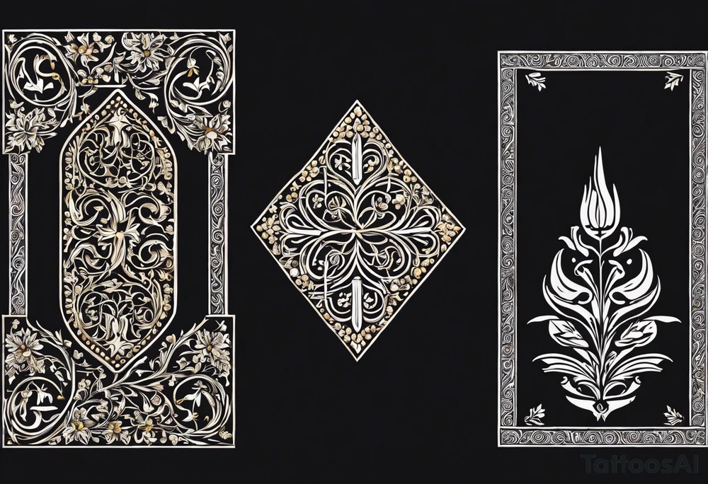 1. Cultural and Historical Symbols:
Stećci Tombstones: These medieval tombstones are unique to the region and often feature intricate carvings of spirals, stars, and crosses. Including one of these motifs can symbolize Bosnia's deep history.
Bosnian Coat of Arms: The golden lily (Lilium bosniacum) is a symbol of Bosnian medieval royalty. You can incorporate this flower for a touch of national pride.
Stari Most: The iconic Old Bridge in Mostar symbolizes the connection between cultures and resilience. This bridge can be an excellent representation of overcoming challenges. tattoo idea
