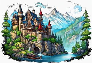 Howls Castle tattoo idea