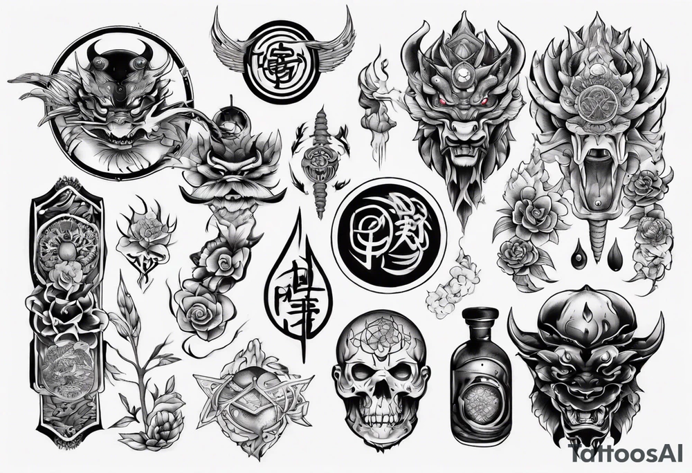 Narmal butt tattoo idea